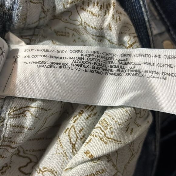 ARIAT traditional relaxed boot cut M2 denim blue jeans 40/32 - Picture 6 of 6